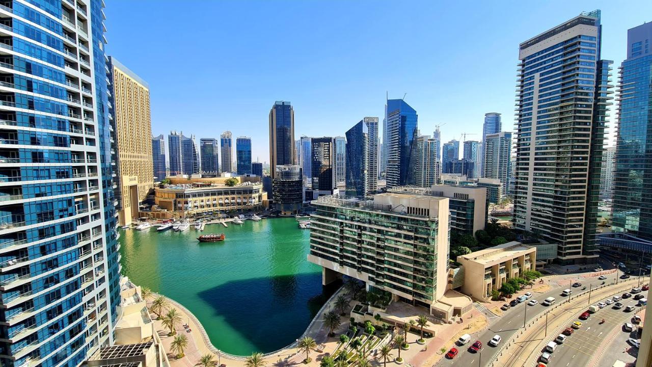 Marco Polo - Stunning Marina Views , High Floor, Close To Tram ดูไบ ภายนอก รูปภาพ